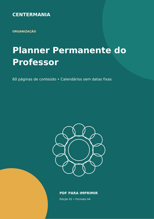 Planner Permanente do Professor