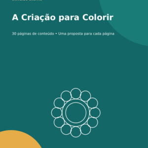 A Criação para Colorir e Imprimir em PDF