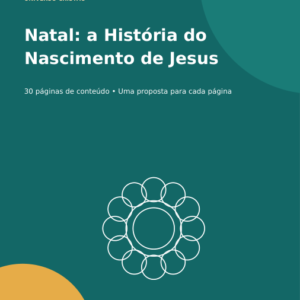 Nascimento de Jesus para Colorir — História de Natal em PDF